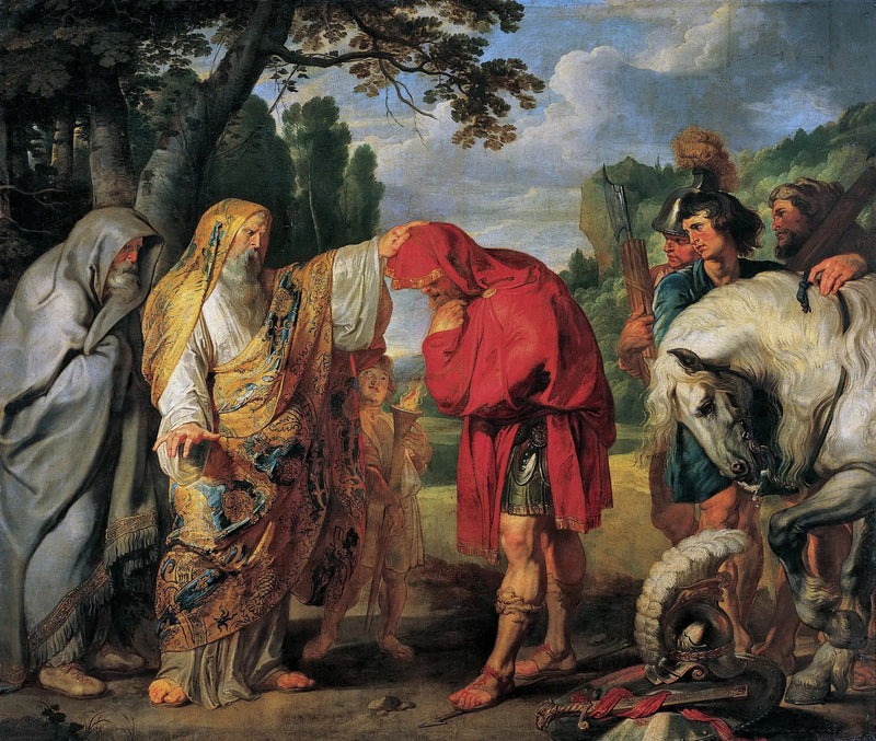 Decius Mus valmistautuu kuolemaan - Antoine van Dyck