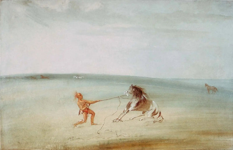 Murtamaan villihevosta - George Catlin