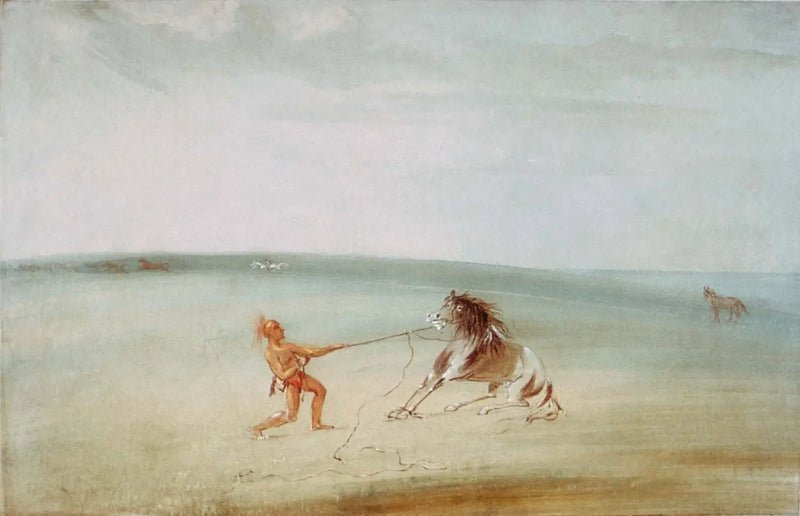 Murtamaan villihevosta - George Catlin