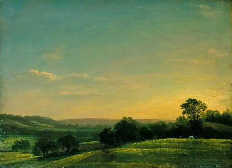 Dedham Vale, ilta - John Constable
