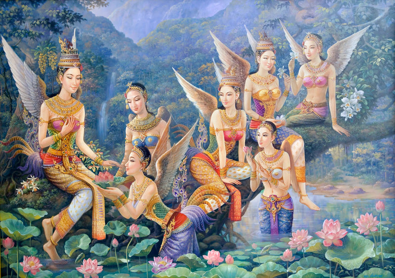 Jumalatar Kinnaree  | 170 x 120 cm