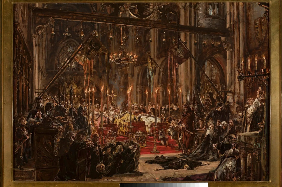 Legniczan tappio, sarjasta "Sivilisaation historia Puolassa" - Jan Matejko