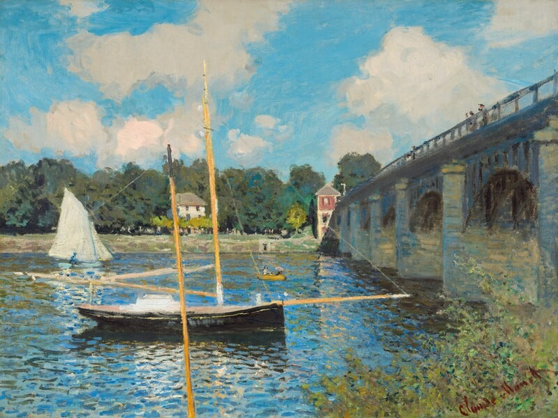 Argenteuilin silta - Claude Monet