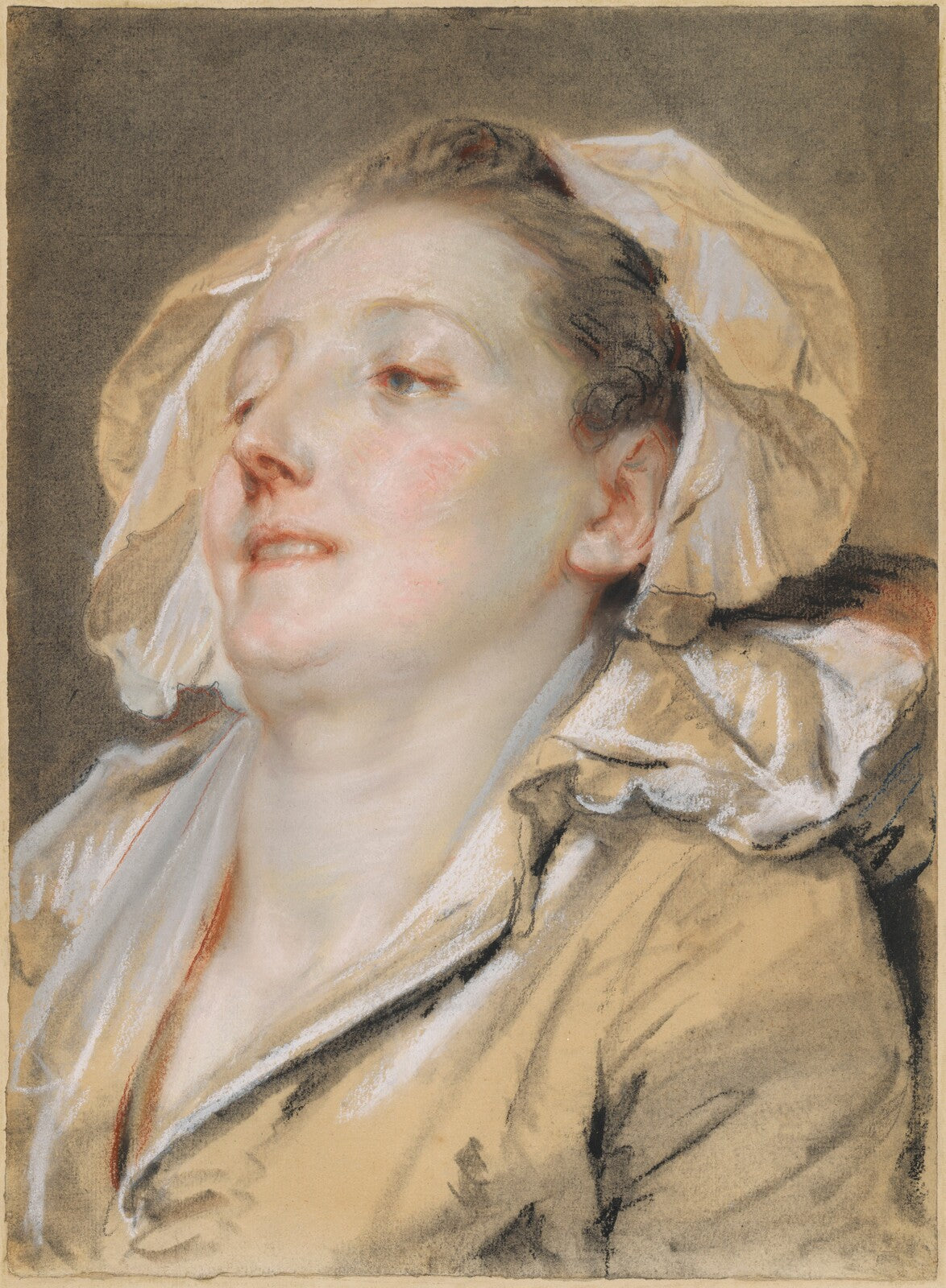 The Well-Loved Mother, Jean-Baptiste Greuze, 1765 — pastel, National Gallery of Art