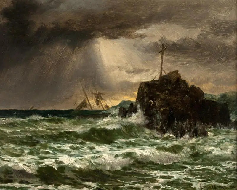 Myrskyn purkautuminen - Edward Moran