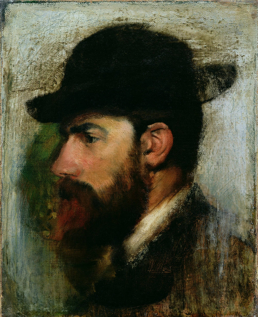 Henri Rouartin muotokuva - Edgar Degas