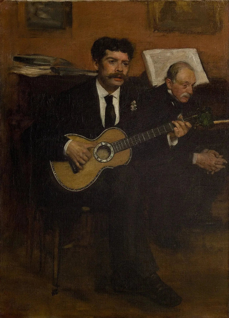 Lorenzo Pagans ja Auguste de Gas - Edgar Degas