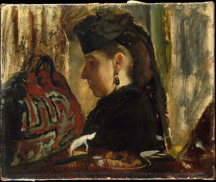 Marie Dihau, 1867-1868 – Edgar Degas