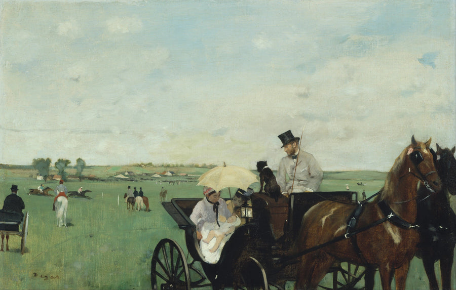 Maakuntakilpailu - Edgar Degas