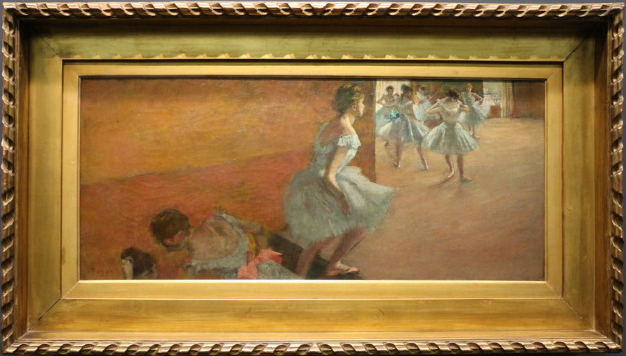 Tanssijat nousemassa portaita - Edgar Degas