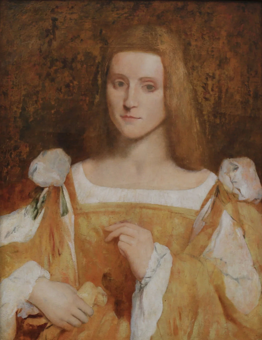 Naisen muotokuva Caroton mukaan - Edgar Degas