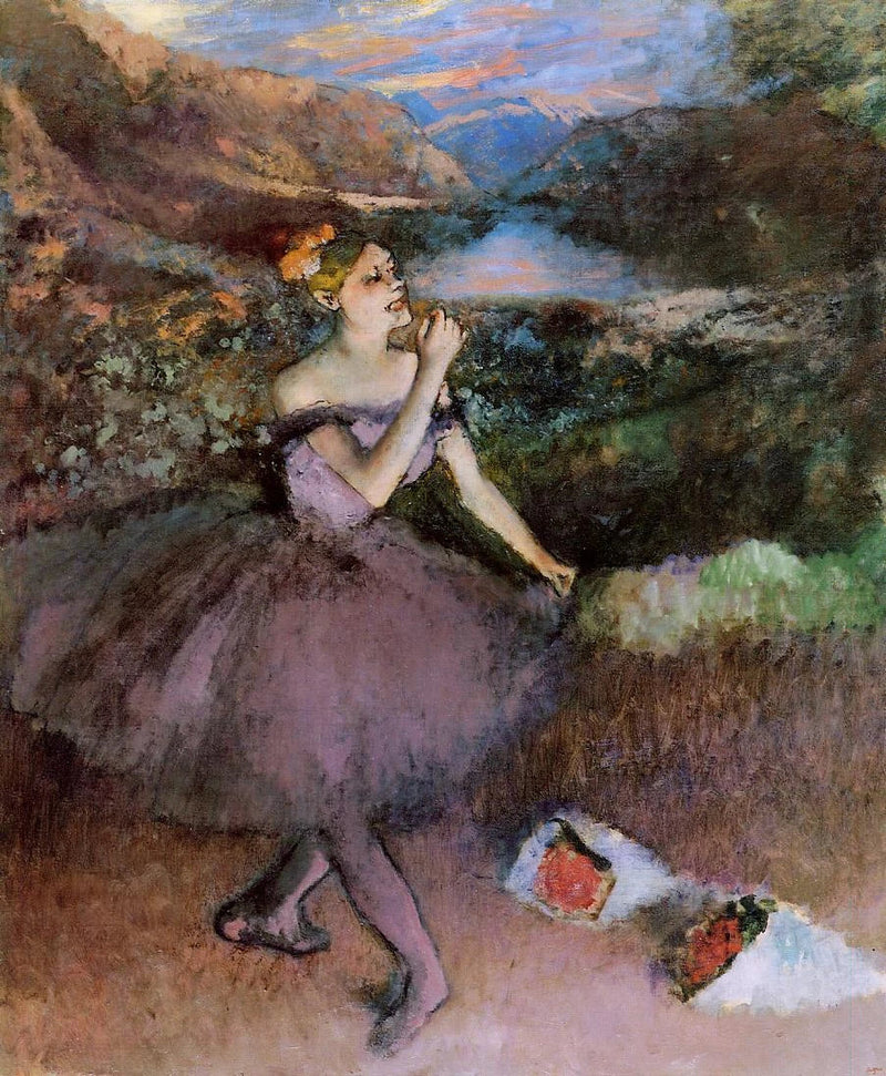 Kukkaiskimppu tanssija - Edgar Degas