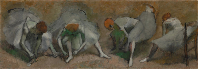 Tanssijoiden frisi - Edgar Degas