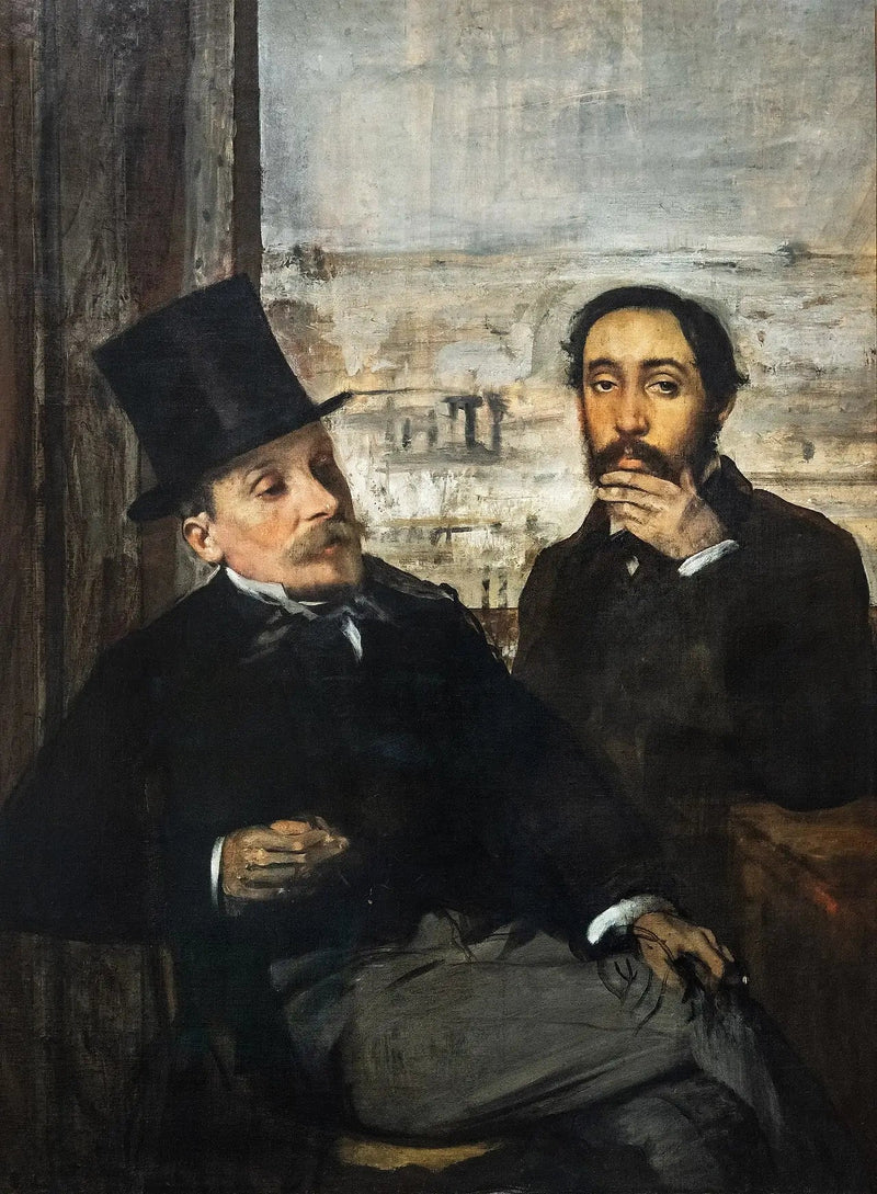 Degas ja Évariste de Valernes - Edgar Degas