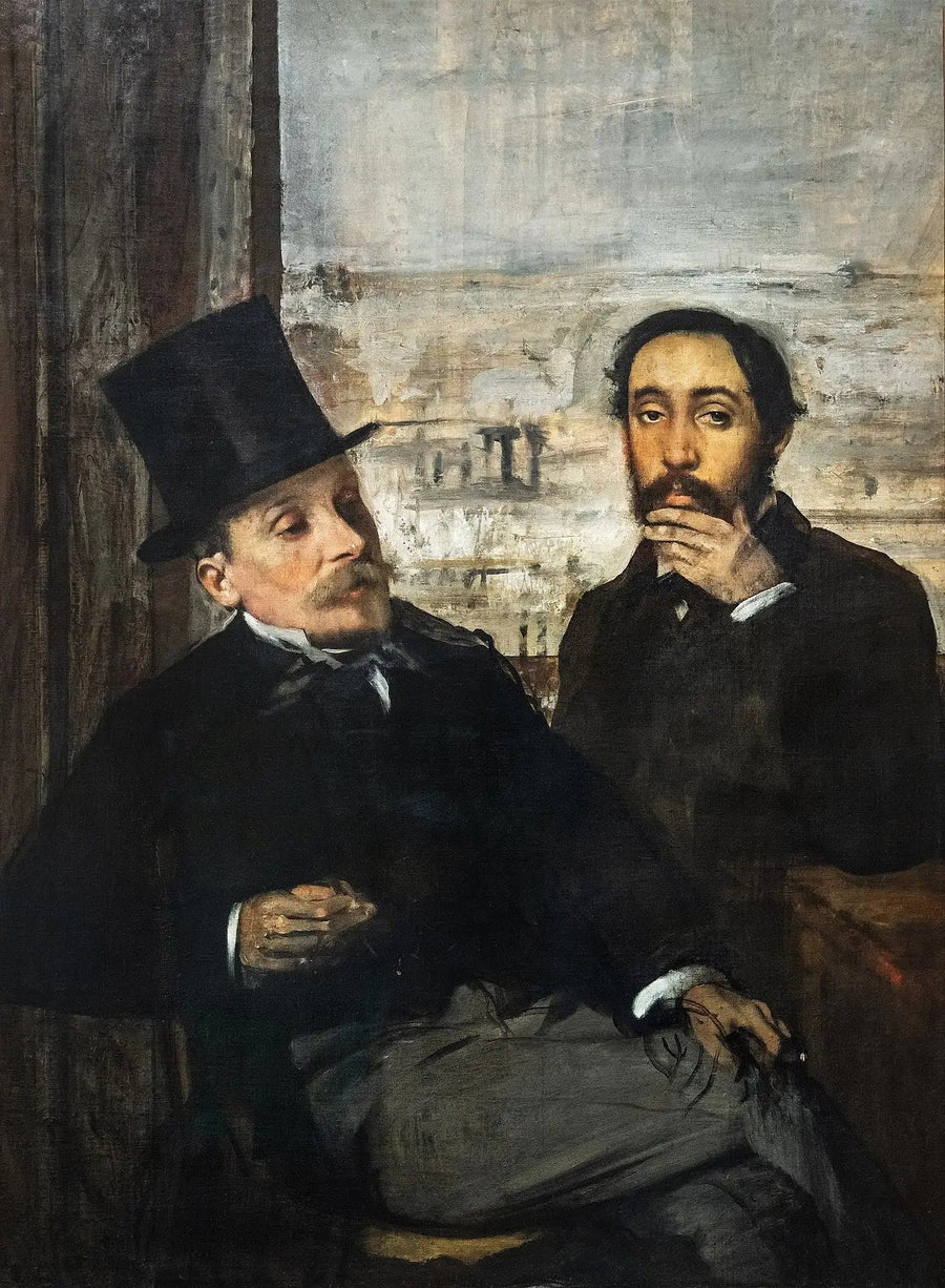 Degas ja Évariste de Valernes - Edgar Degas