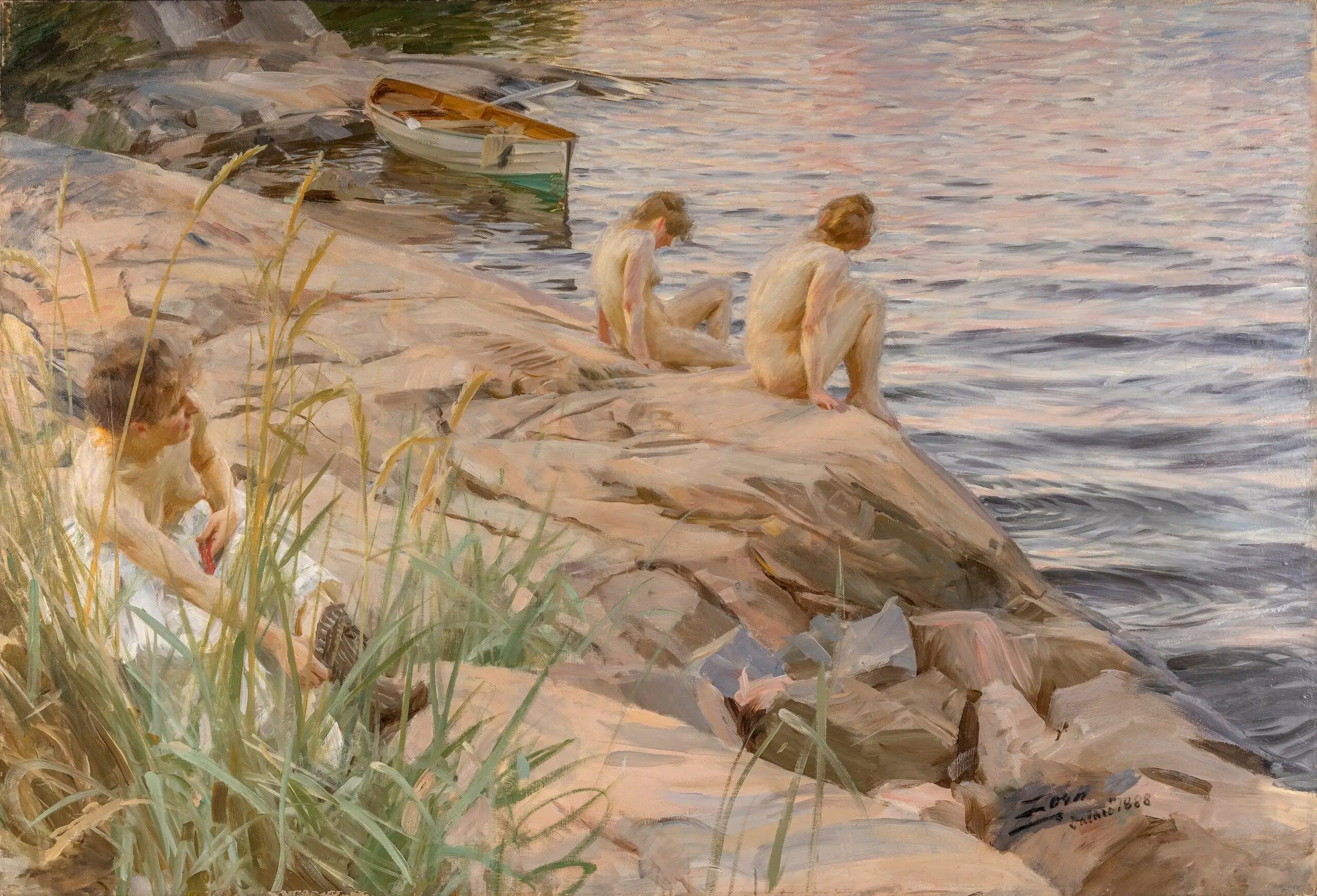 Dehors - Anders Zorn - Alpha Reproduction