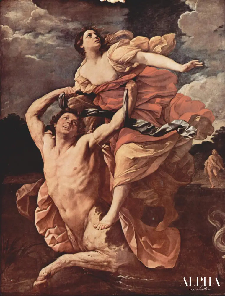 Déjanire enlevée par le centaure Nessus - Guido Reni - Reproductions de tableaux et peintures haut de gamme