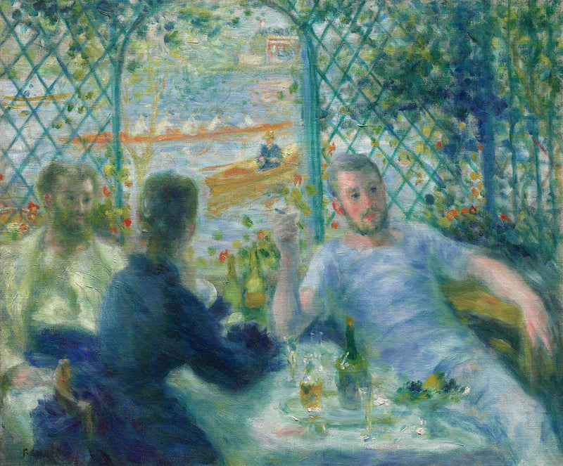 Aamiainen joen rannalla - Pierre-Auguste Renoir