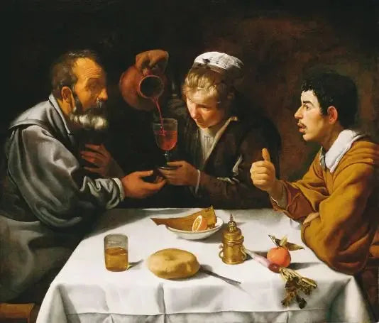Maatilaneläinten aamiainen - Diego Velázquez