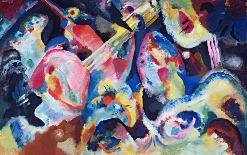 Improvisaatio tulva - Vassily Kandinsky