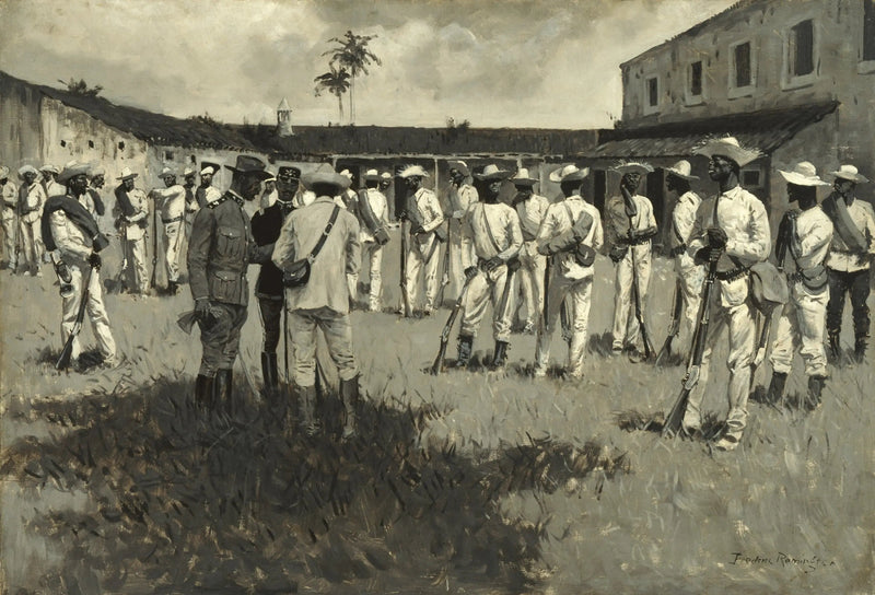 Gomezin armeijan hajottaminen - Frederic Remington