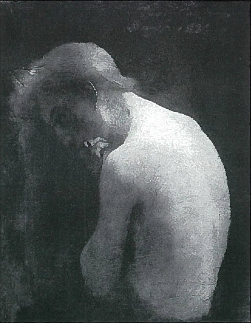 Nainen puolialaston - Lovis Corinth