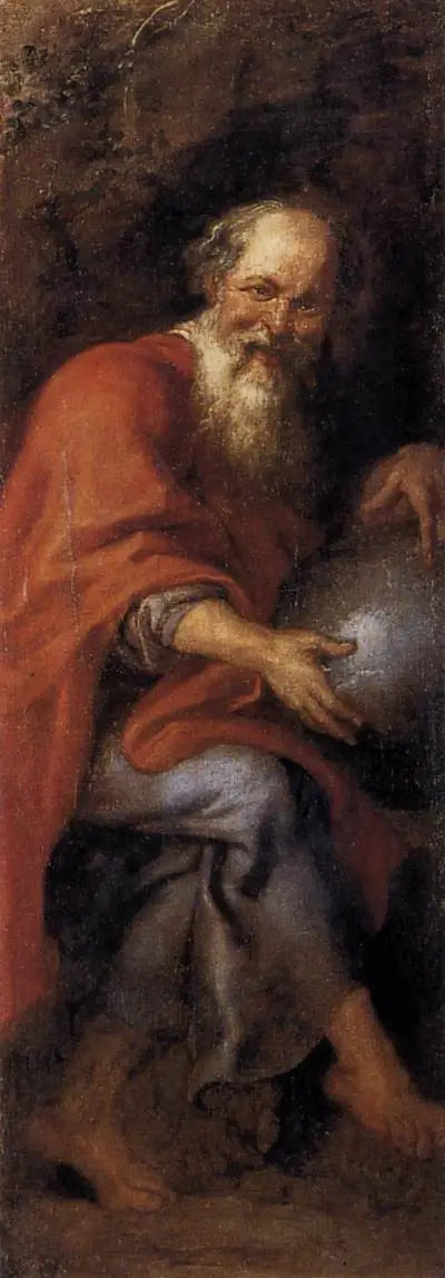 Démocrite - Peter Paul Rubens image 1 reproduction artisanale de tableau
