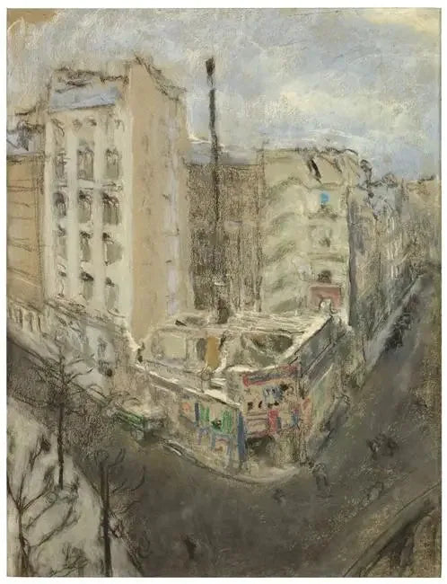 Räjäytys Calais-kadulla (60.1.3) - Édouard Vuillard