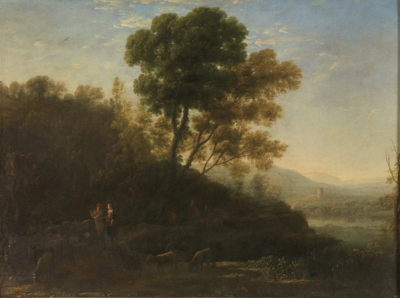 Lähtö lauman kanssa - Claude Lorrain