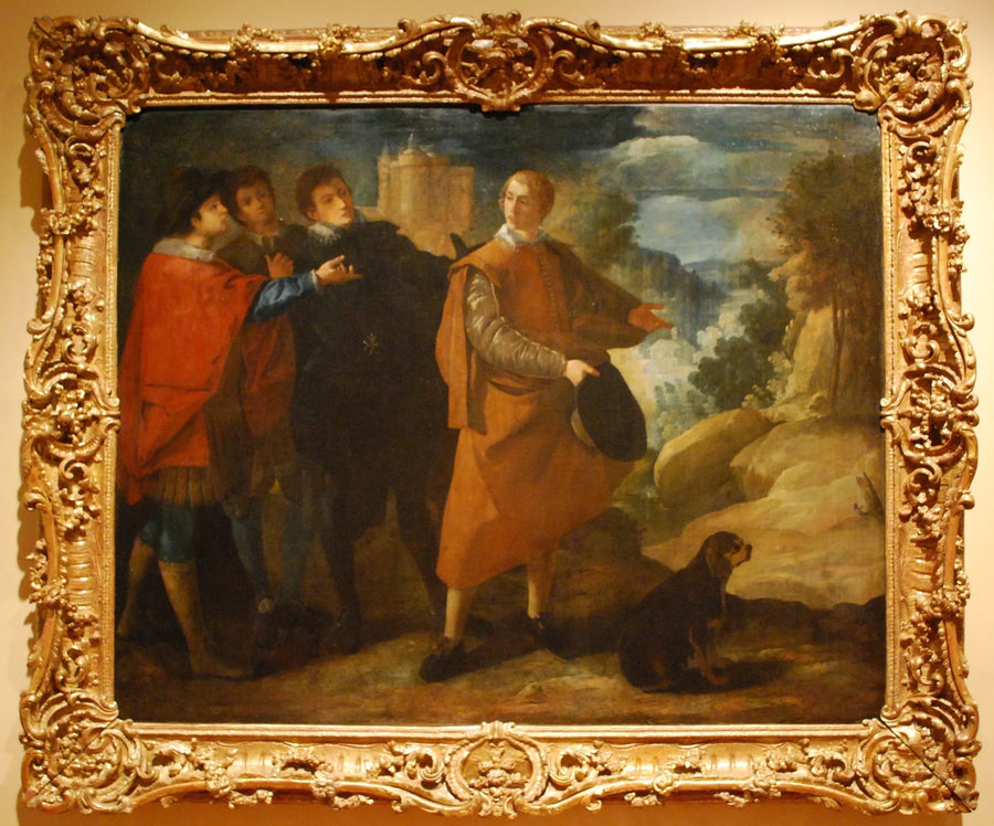 Lähtö Saint Pierre Nolascolta Barcelonaan - Francisco de Zurbarán