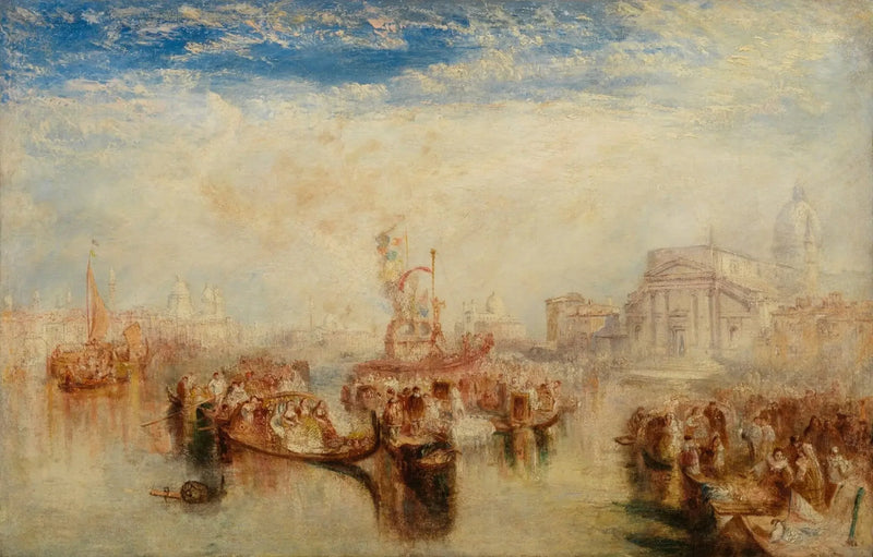 John Bellinin Kolme Maalausta La Chiesa Redentore, Venetsia - J. M. W. Turner