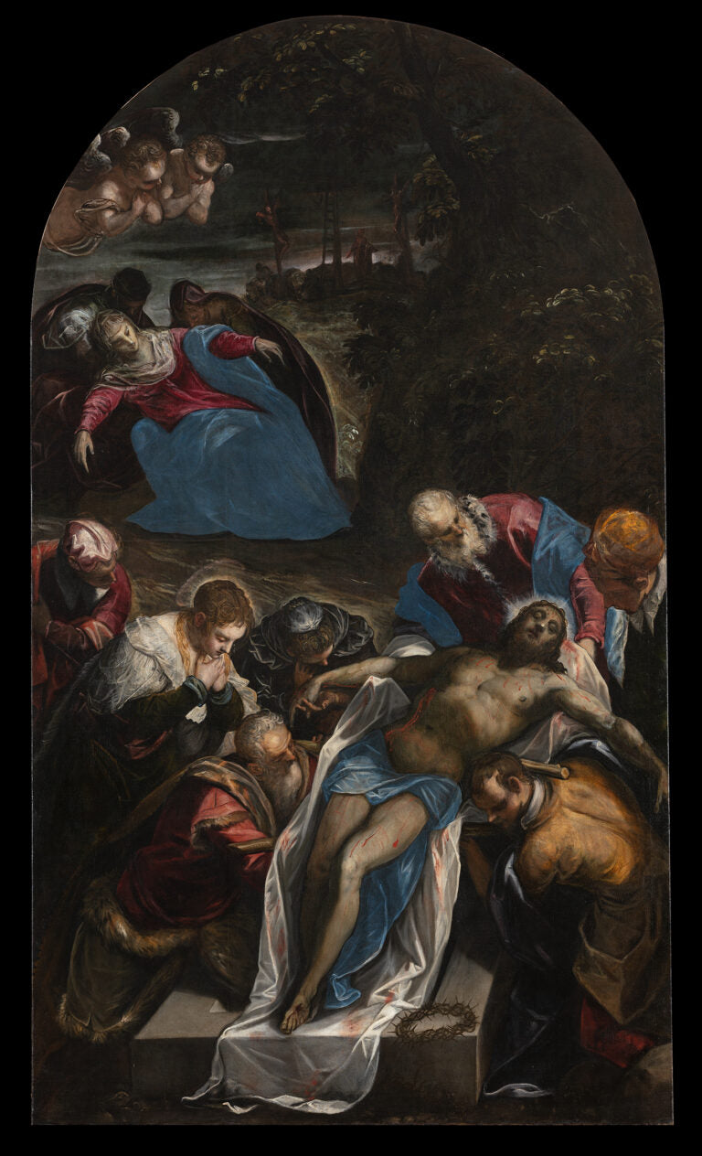 Hautausmaa-arkku - Jacopo Tintoretto