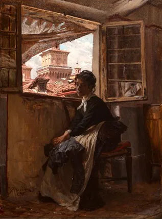Ferraran ullakolta - Giovanni Boldini