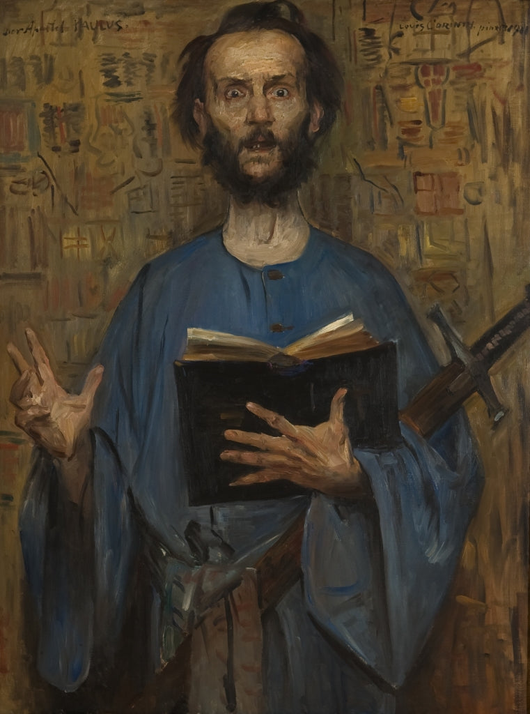 Der Apostel Paulus - Lovis Corinth image 1 tableau peint à l’huile sur toile