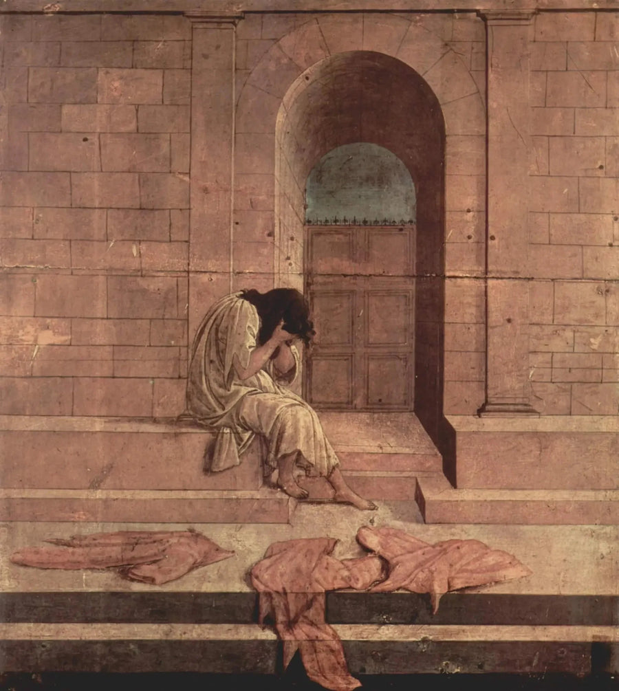 Mardochée itkee - Sandro Botticelli