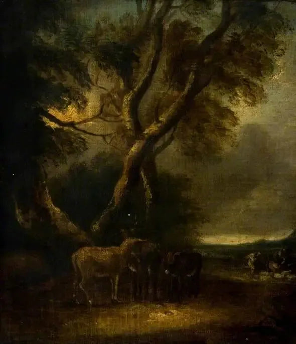 Aasit myrskyssä - Thomas Gainsborough