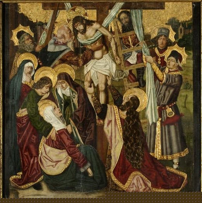 Descente de la Croix - Bartolomé Bermejo - Alpha Reproduction