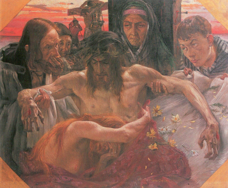Ristiltä laskeutuminen - Louis Corinth