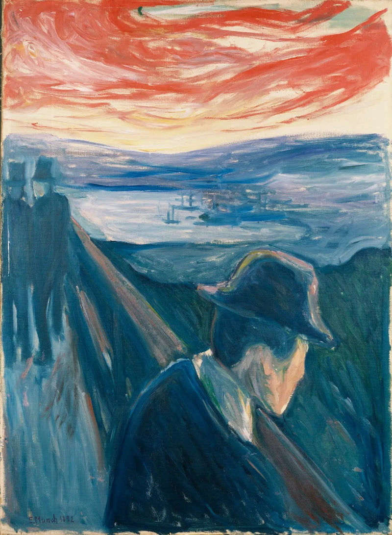 Toivottomuus - Edvard Munch