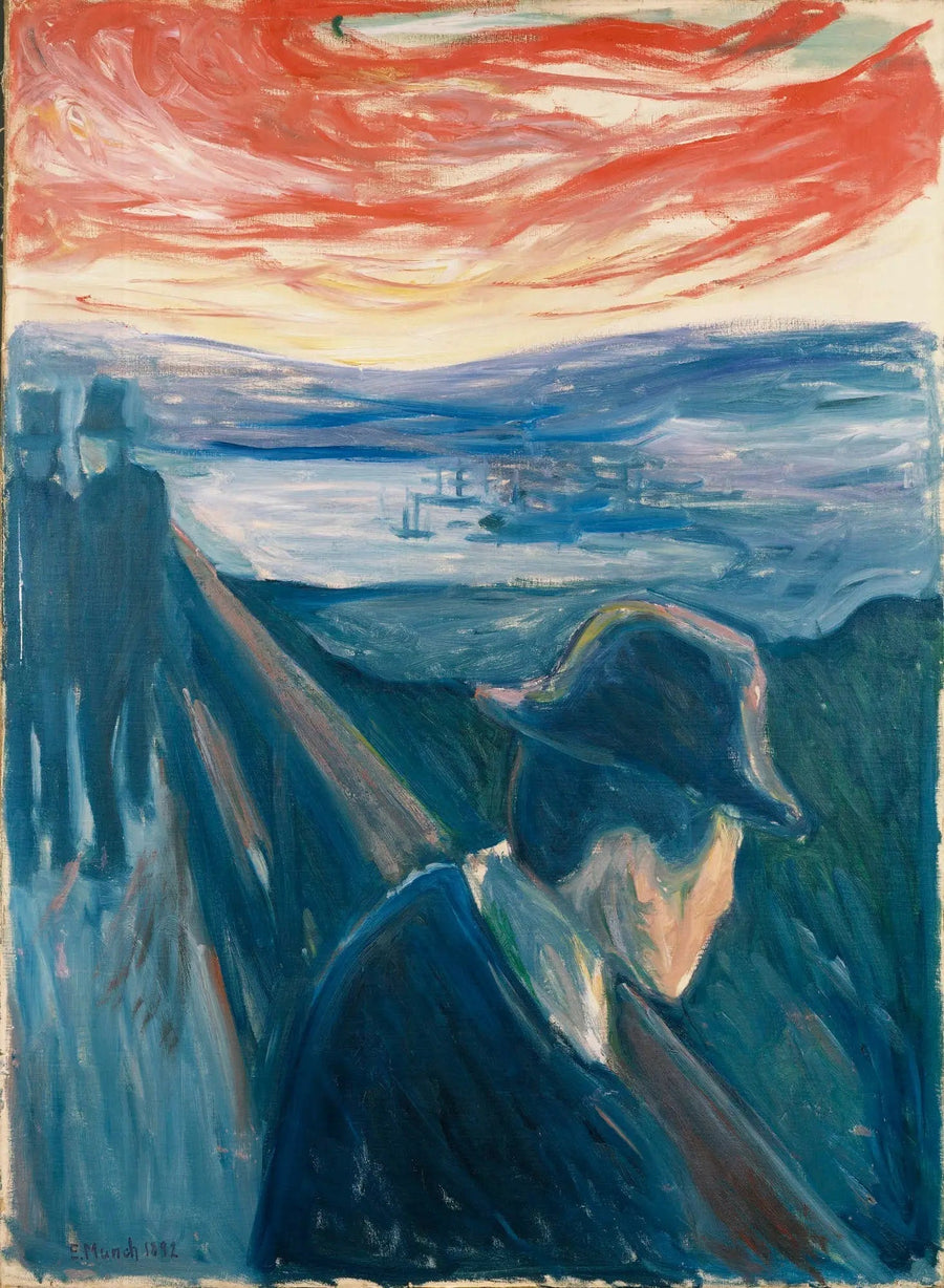 Toivottomuus - Edvard Munch