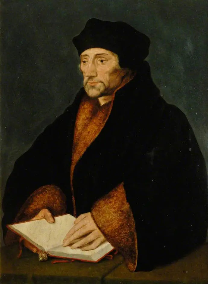 Desiderius Erasmus (1466–1536) - Hans Holbein nuorempi