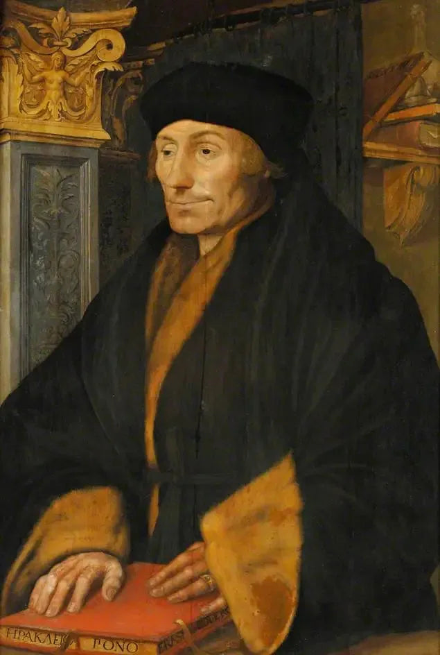 Desiderius Erasmus (1466–1536) - Hans Holbein nuorempi