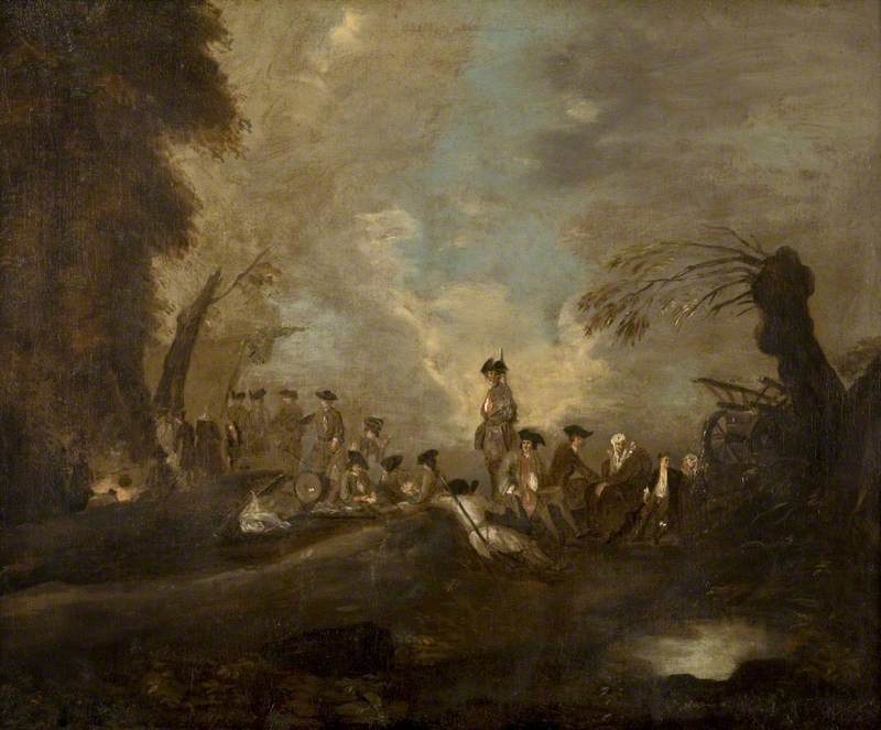 Lepo-osasto - Antoine Watteau