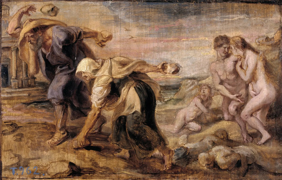 Deucalion ja Pyrrha - Peter Paul Rubens
