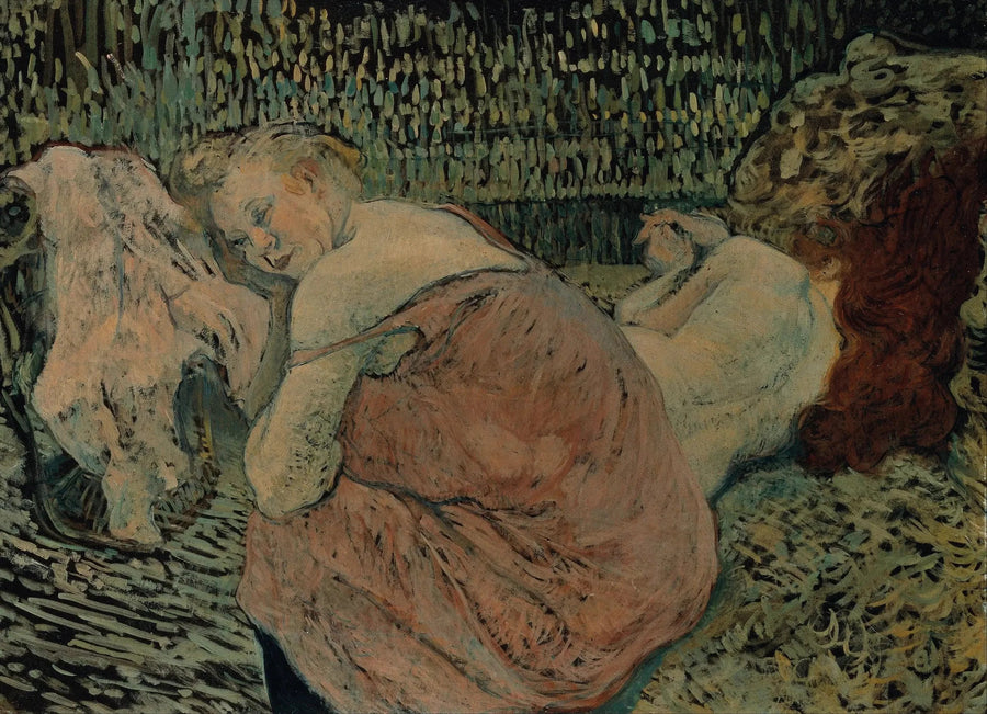 Kaksi ystävää - Henri de Toulouse-Lautrec