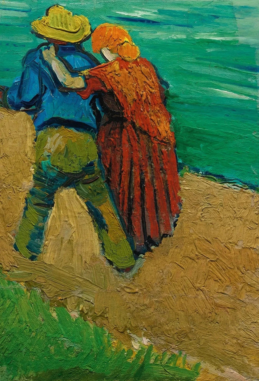 Eglougi Provencessa - rakastava pari - Vincent van Gogh
