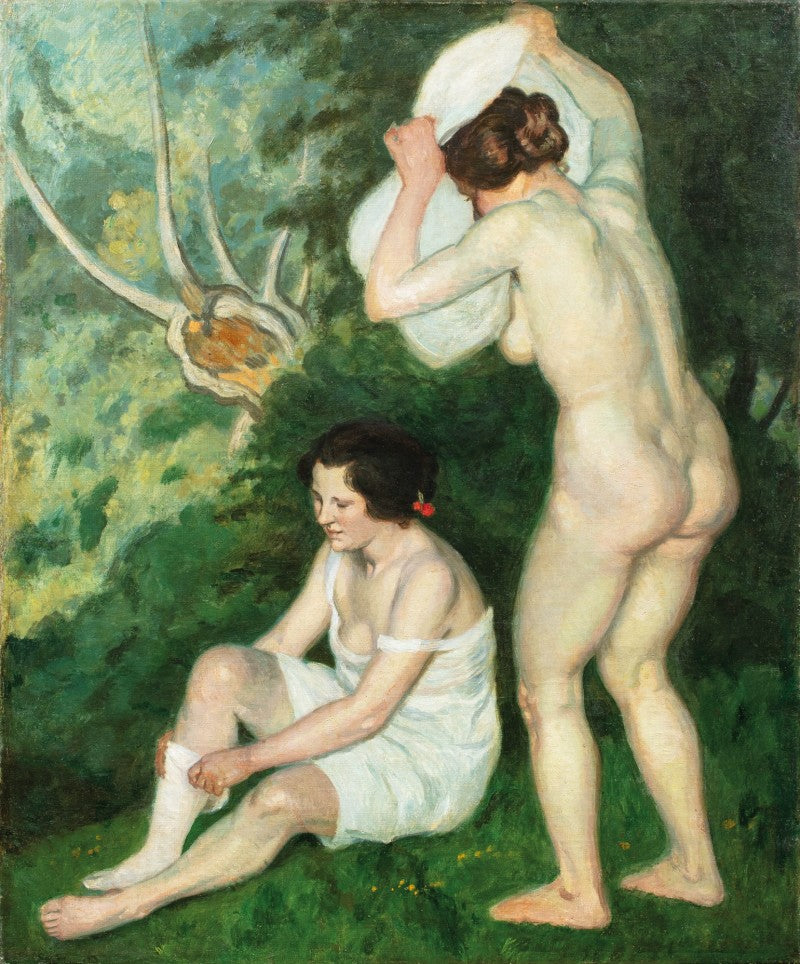 Kaksi uimaria - Louis Anquetin