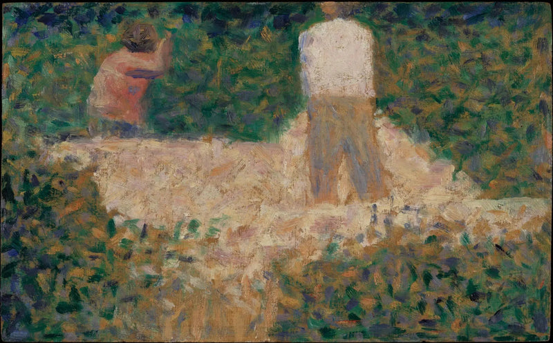 Kaksi kivenmurskaajaa - Georges Seurat