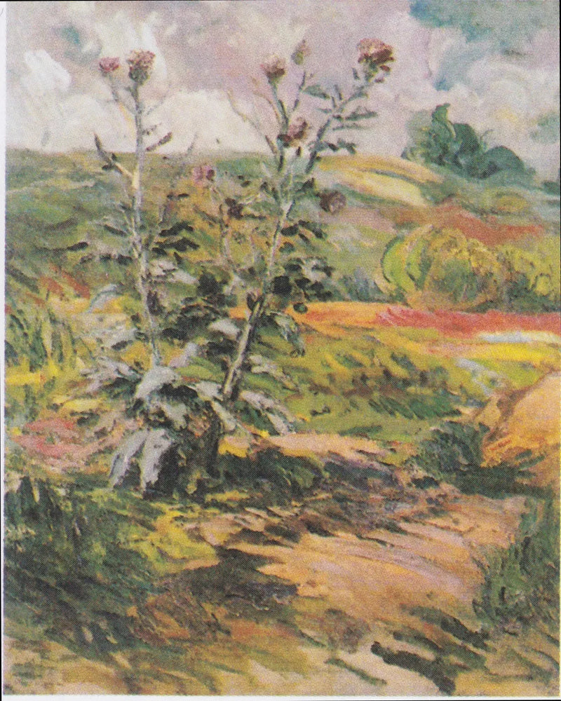 Kaksi ohdakkeet - Vincent van Gogh
