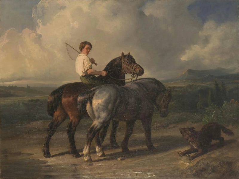 Kaksi hevosia - Rosa Bonheur